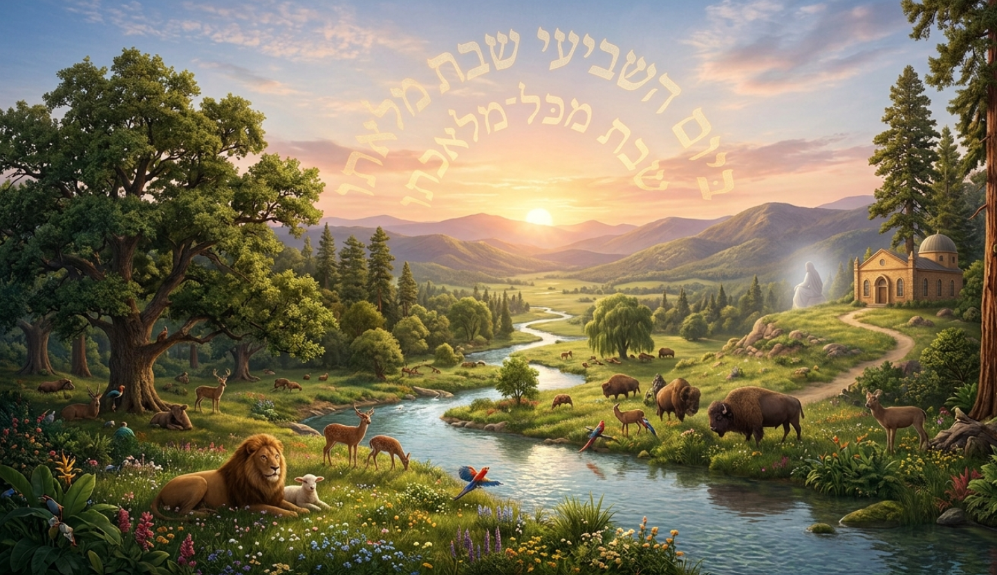 God rested from all His work