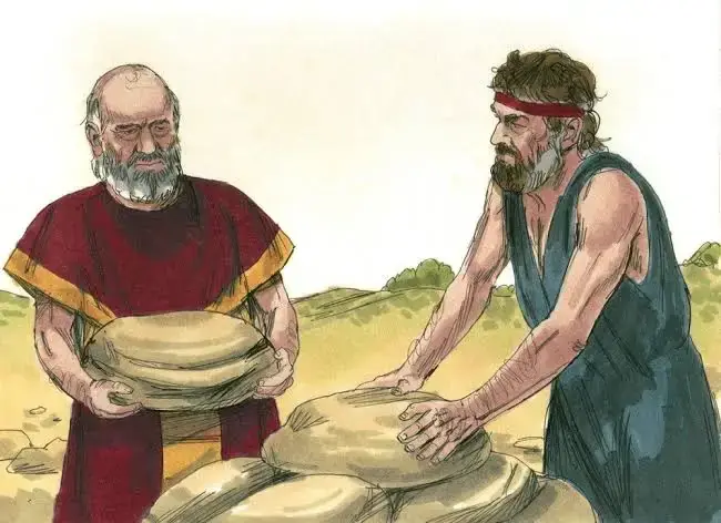 drawing of Laban